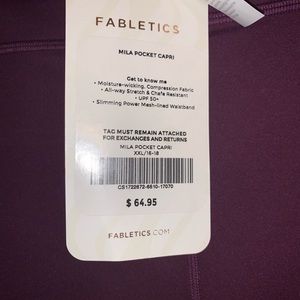 Fabletics work out pants